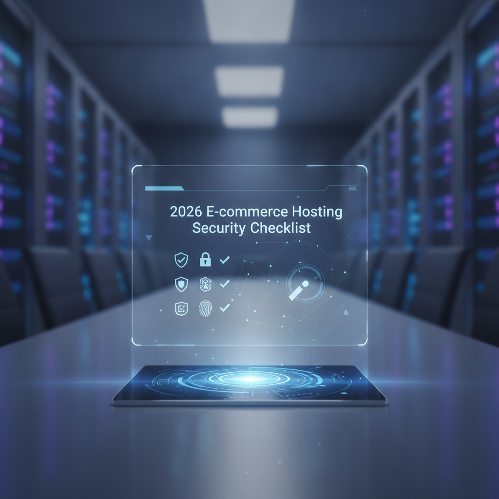 2026 E-commerce Hosting Security Checklist — illustrative featured image